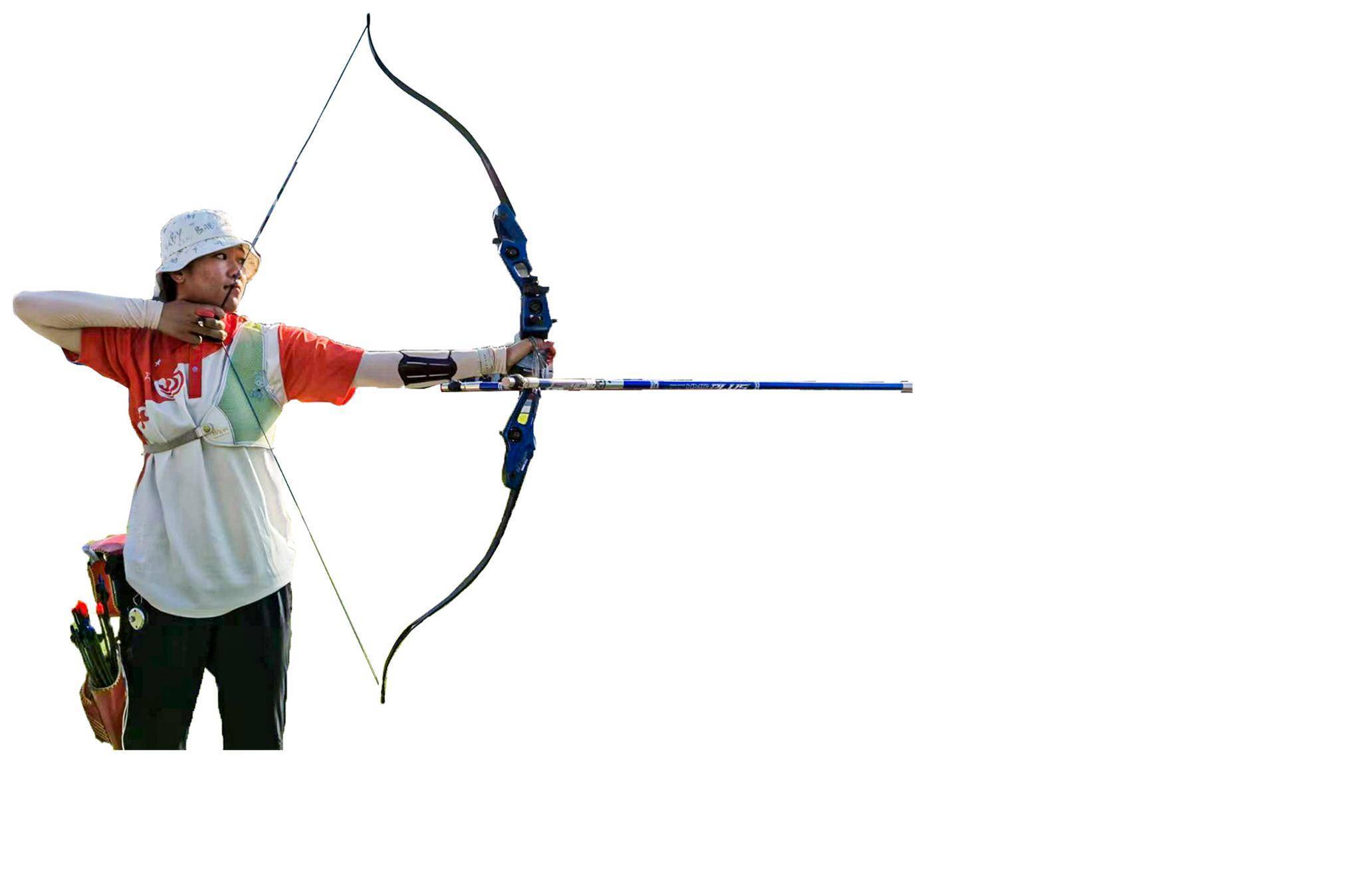 包含射箭比赛箭矢彰显功夫，美国选手勇夺冠军的词条