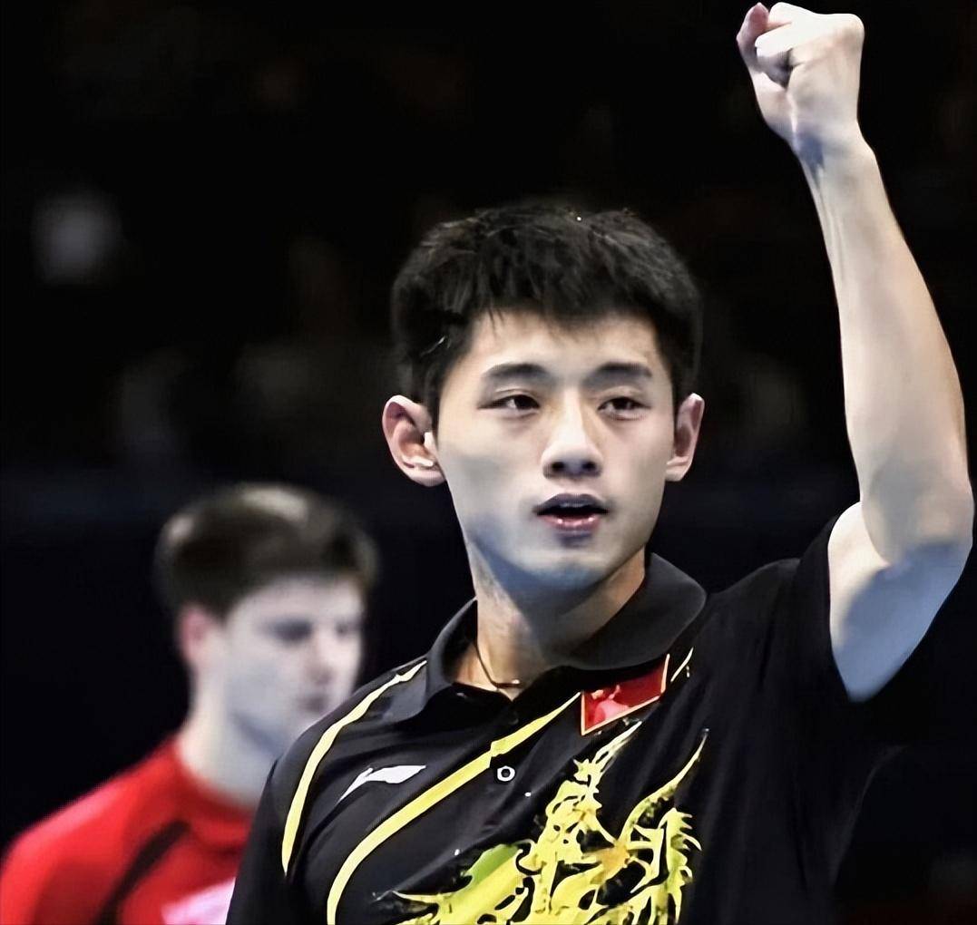 包含中国乒乓球队逆转法国乒乓球队，张继科送出助攻的词条