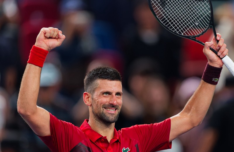 包含法国网球队血洗意大利网球队，德约科维奇打破历史纪录的词条